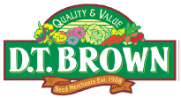 D.T. Brown Seeds Discount Codes & Vouchers 2022