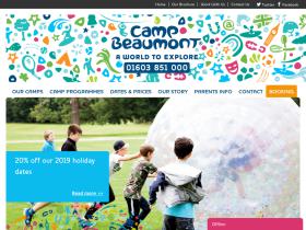 Camp Beaumont Discount Codes & Vouchers 2022