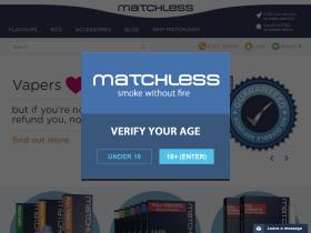 Matchless E Cig Discount Codes & Vouchers 2021